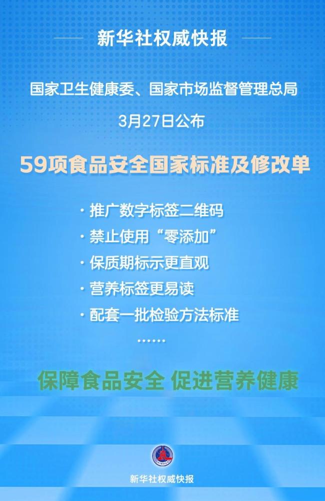 食品安全对零添加的要求更严格了