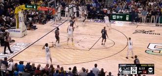 NBA季后赛：掘金力克快船总分3-2 穆雷狂轰43 7哈登低迷仅11分 穆雷闪耀天王山