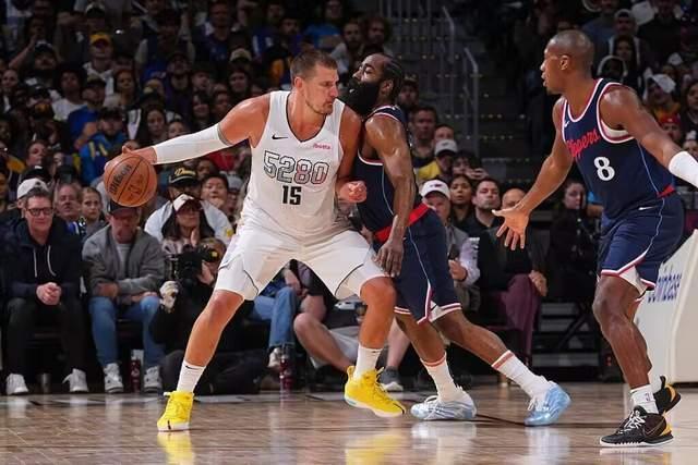 NBA季后赛：掘金力克快船总分3-2 穆雷狂轰43 7哈登低迷仅11分