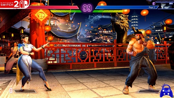 《街头霸王6》PS4、Switch 2、PS5画面对比