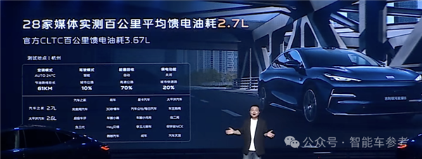 百公里3个油 吉利银河星耀8开售：同级合资燃油洗洗睡吧
