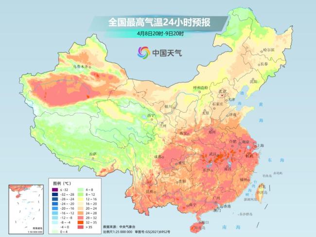 体感将从夏天迅速冷回早春时节