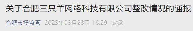 “小杨臻选”APP上线，“三只羊”内部人士：复播准备中