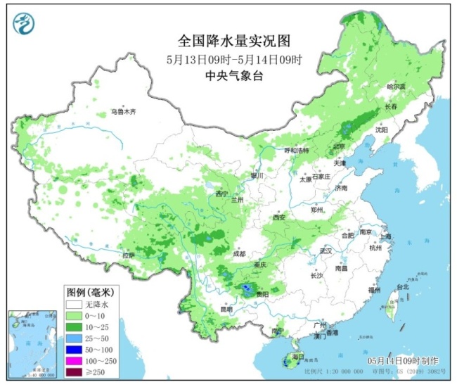 北京昨降“罕见冰雹”，今日起南方降雨增多增强！