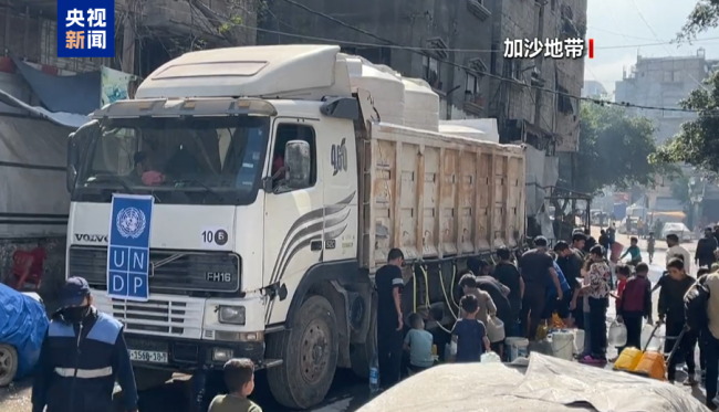 加沙地带多地发生团伙劫掠物资事件
