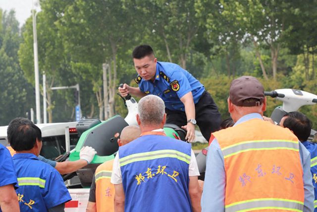 郑州东象环卫赋能市容治理“共同体”