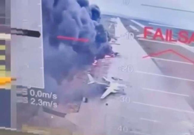 俄空军基地损失有多大 无人机袭击显威力