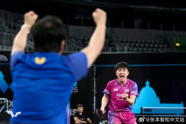 张本智和4-0战胜陈垣宇 生日夺冠喜迎赛季第二冠