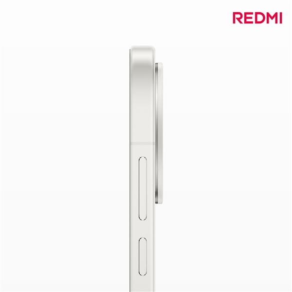 REDMI K80至尊版白色定妆照来了：金属中框+玻纤背板 史上最优雅