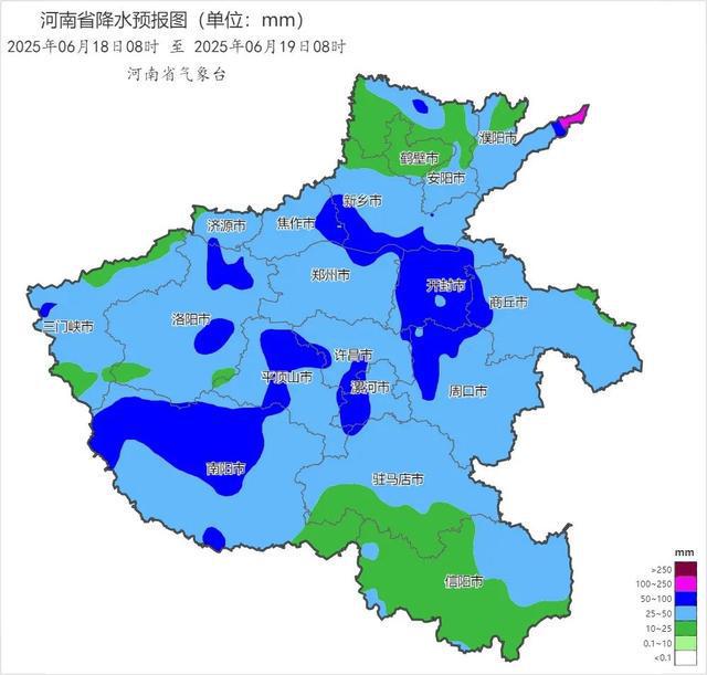 本周河南天气：前期高温炙烤，周三起强降水蓄势待发
