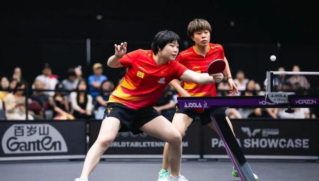 王曼昱孙颖莎荣获亚军 激战五局惜败