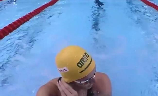 彭旭玮获世锦赛女子100米仰泳第五名 刷新个人最佳成绩