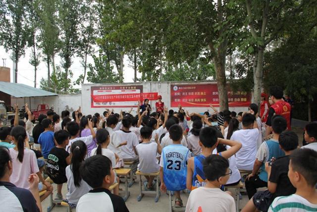 睢县应急管理局：普及应急救护知识 护航师生暑期安全