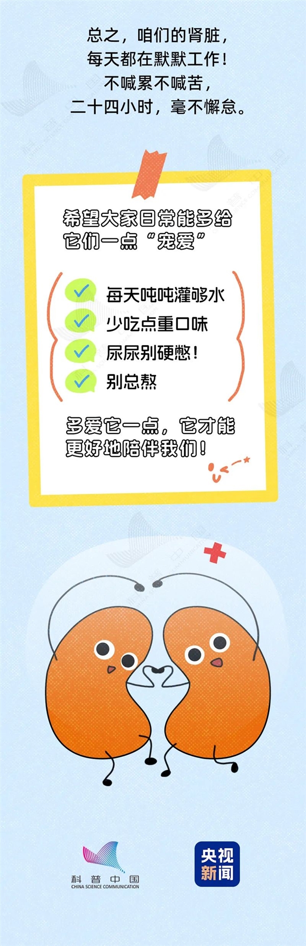 透支的肾是补不回来的！这6种行为最伤肾 快自检