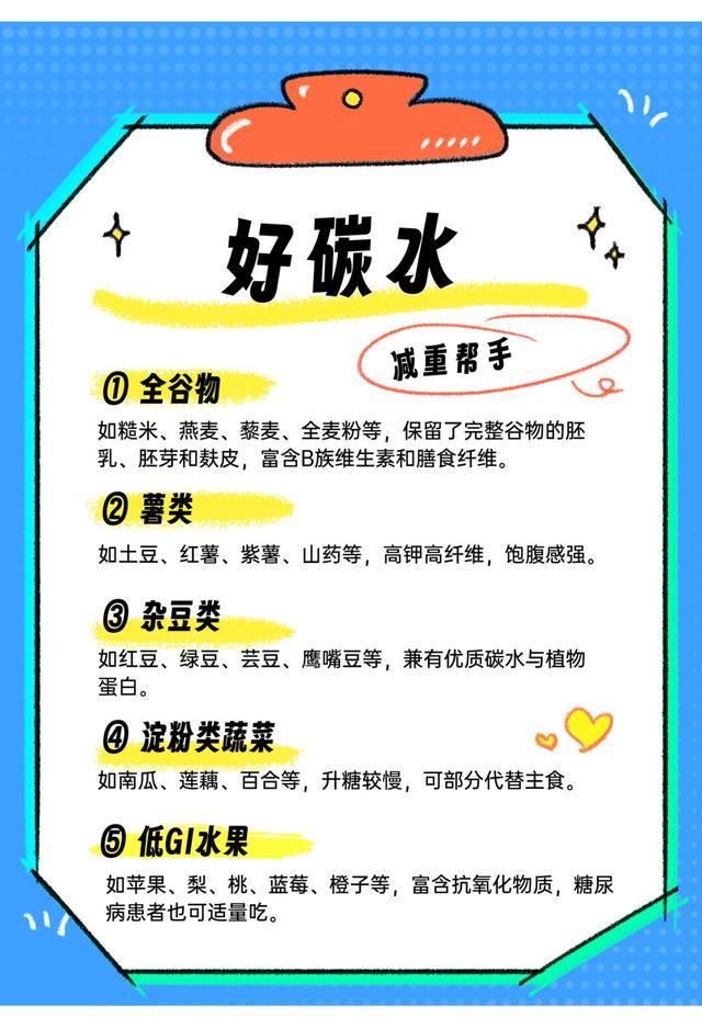 “碳水”选对了，吃得饱还不长胖