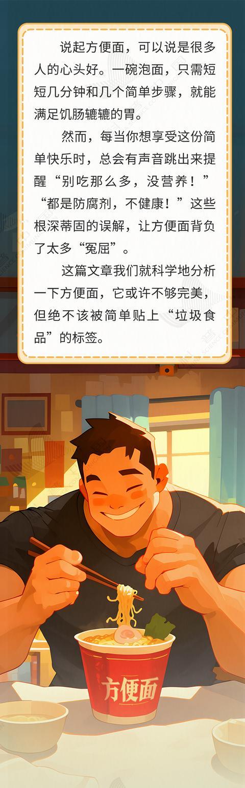 太冤了！方便面真不是“垃圾食品”……